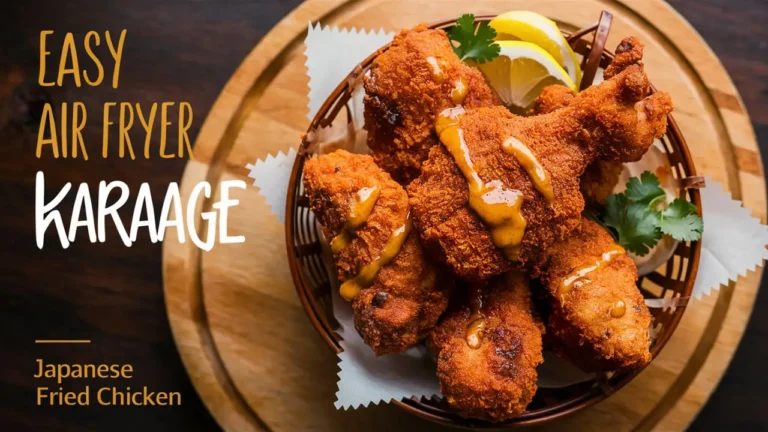 Easy Air Fryer Karaage [Japanese Fried Chicken]