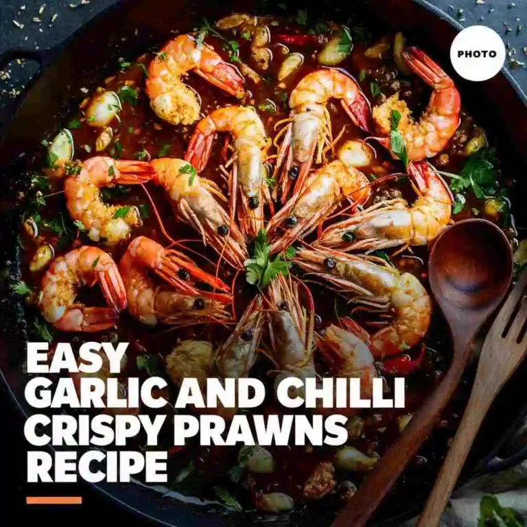 Easy Garlic and Chilli Crispy Prawns Recipe