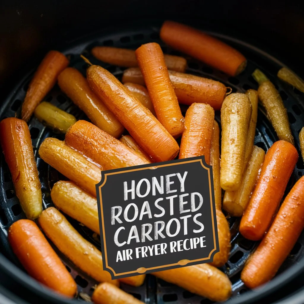 Honey Roasted Carrots Air Fryer Recipe