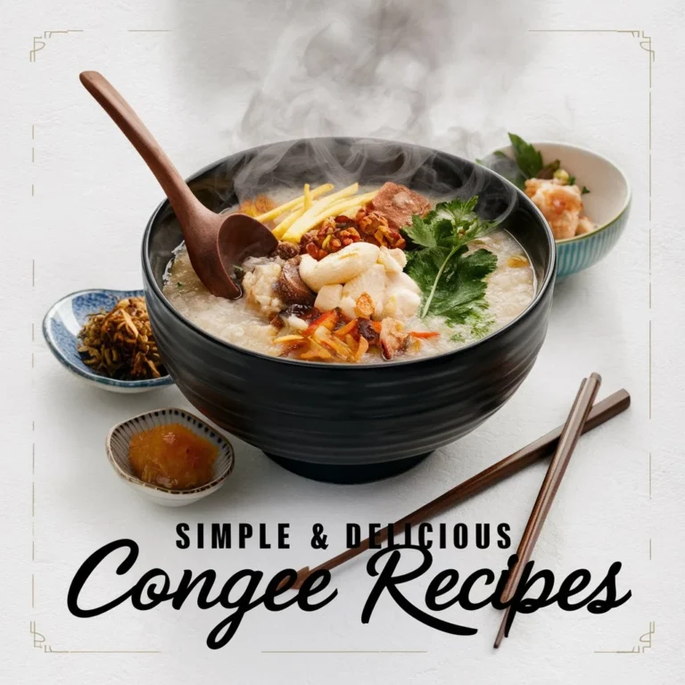 Simple & Delicious Congee (Chinese Rice Porridge or Jook)