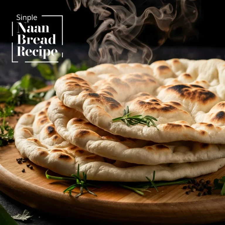 Simple Naan Bread Recipe [No Yeast]