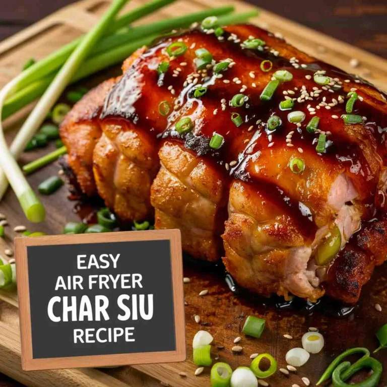 Air Fryer Char Siu Pork Recipe