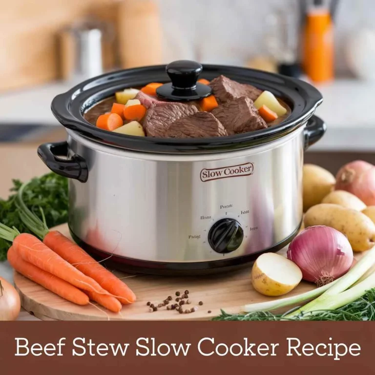 Beef Stew Slow Cooker Recipe