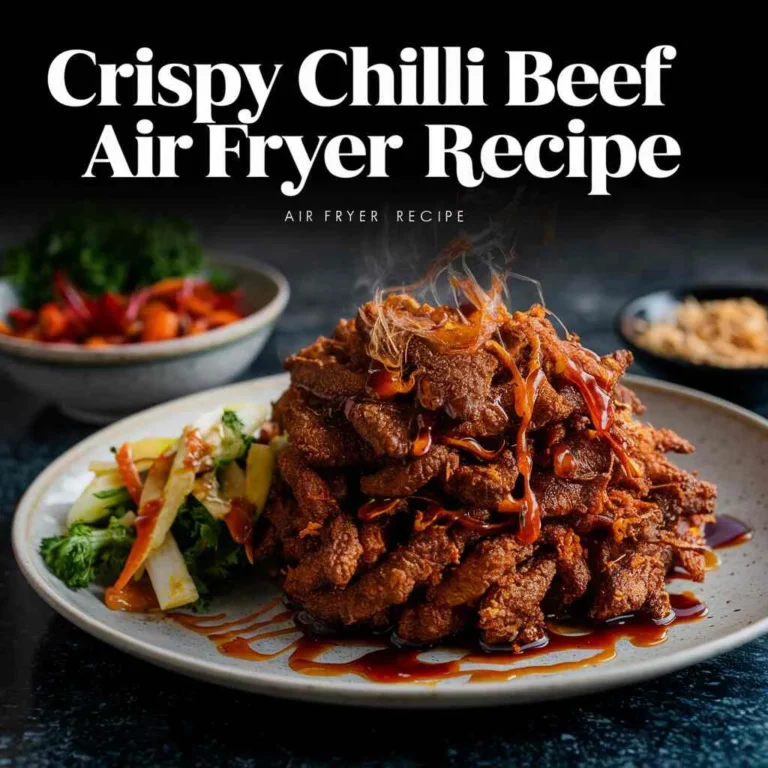 Crispy Chilli Beef Air Fryer Recipe