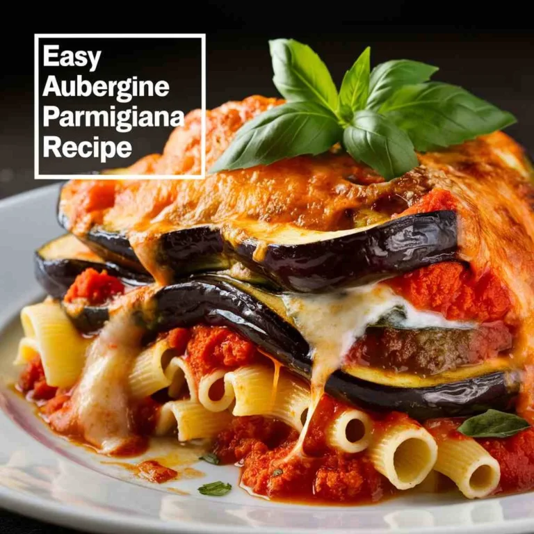 Easy Aubergine Parmigiana Recipe