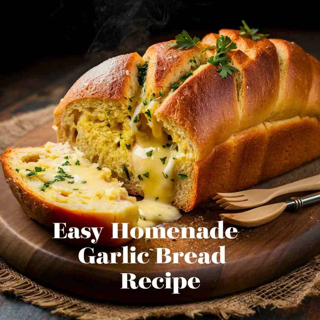 Easy Homemade Garlic Bread Recipe