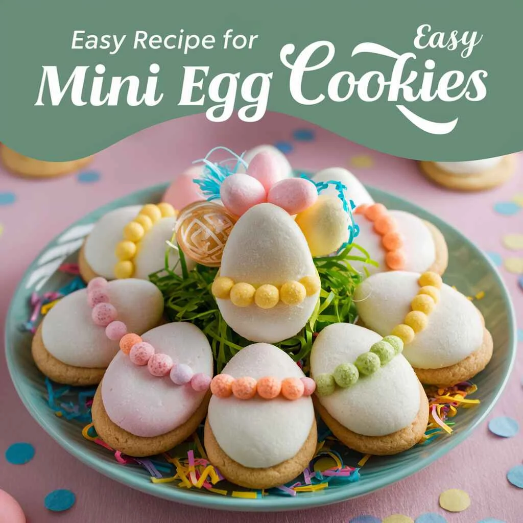 Easy Recipe for Mini Egg Cookies