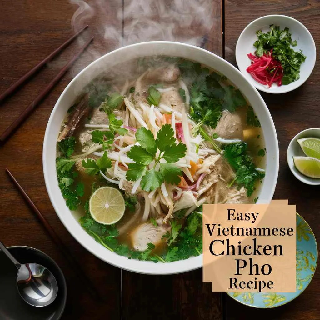 Easy Vietnamese Chicken Pho Recipe