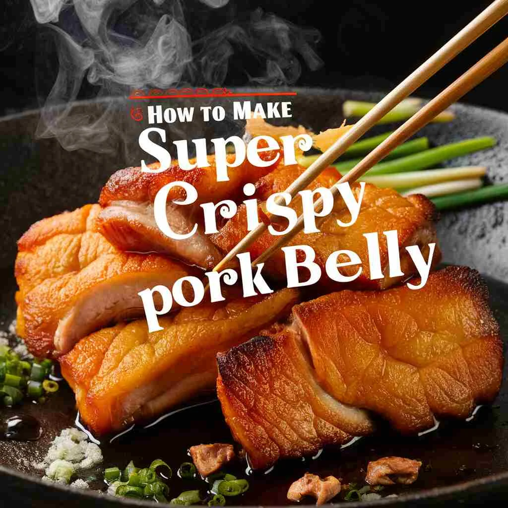 super crispy Chinese pork belly