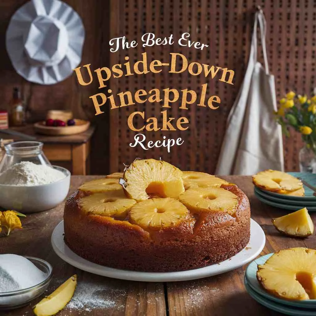 upside-down pineapple cake